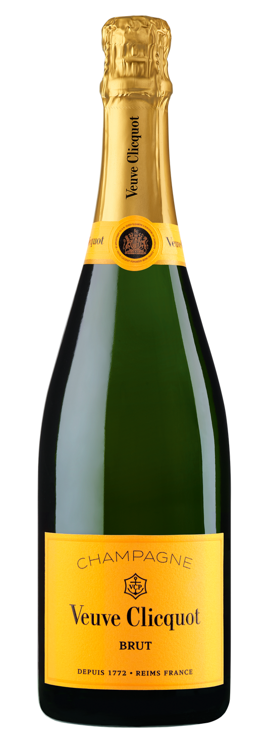Veuve Clicquot Yellow Label Brut  Front Bottle Shot
