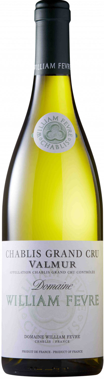 William Fevre Chablis Valmur Grand Cru 2022  Front Bottle Shot