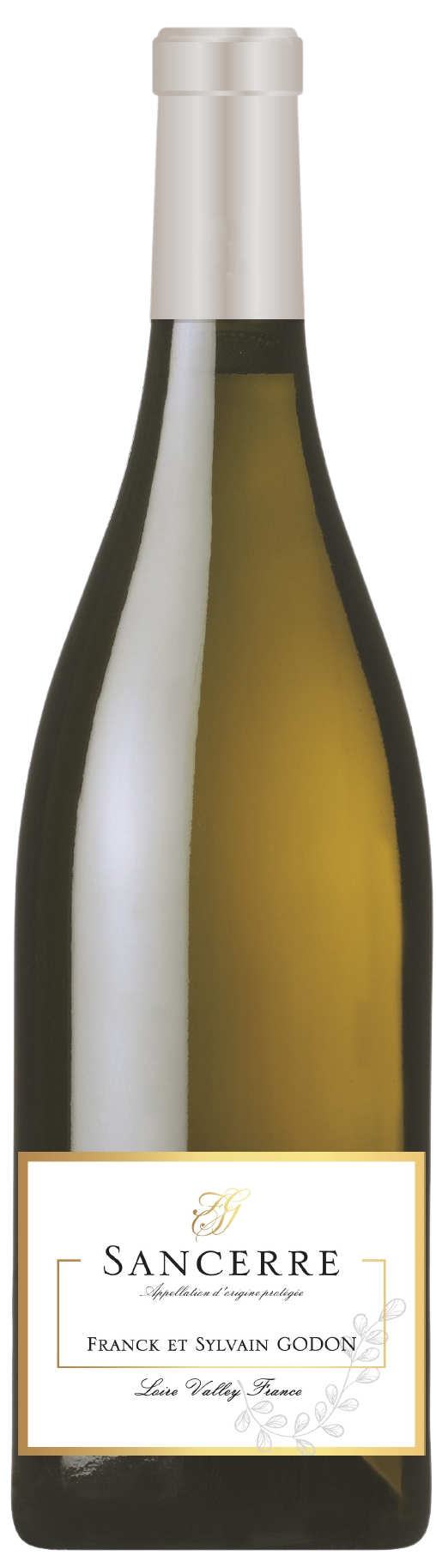 Franck et Sylvain Godon Sancerre 2023  Front Bottle Shot