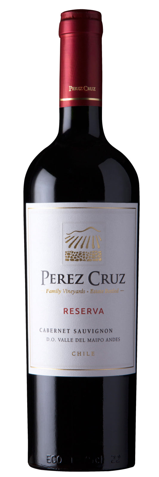 Perez Cruz Reserva Cabernet Sauvignon 2021  Front Bottle Shot