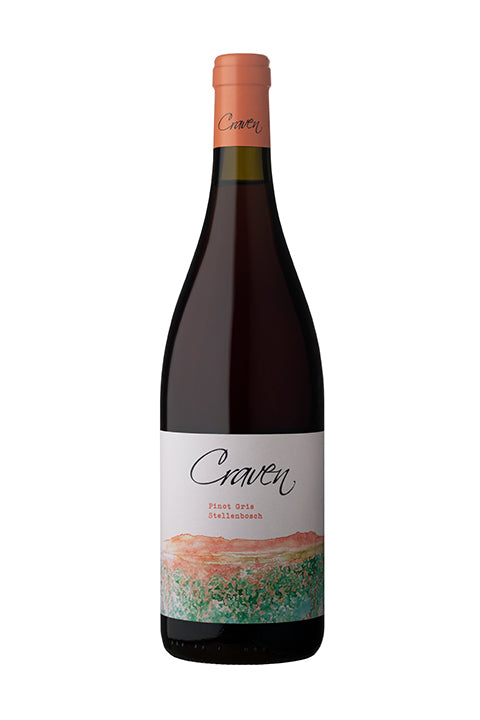 Craven Pinot Gris Ramato 2022  Front Bottle Shot
