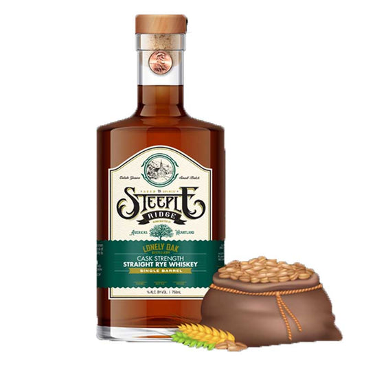 Steeple Ridge Cask Strength Single Barrel Rye Whiskey 750ml