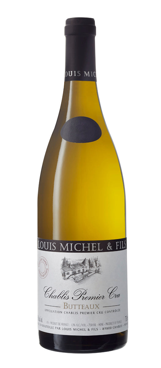 Louis Michel Chablis Butteaux Vieilles Vignes Premier Cru 2022  Front Bottle Shot