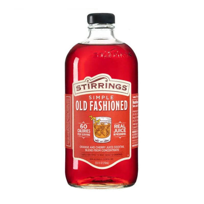 Stirrings Old Fashioned Non Alcoholic Cocktail 750ml