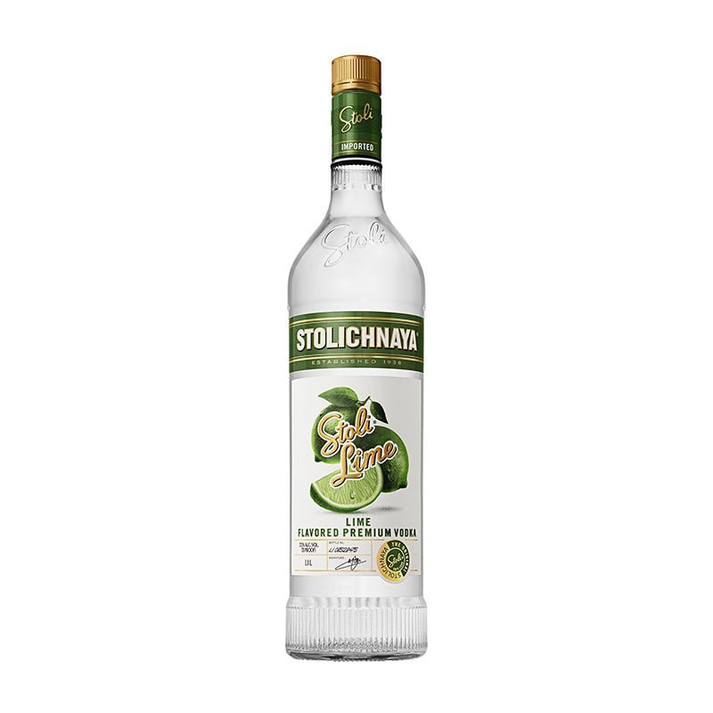 Stoli Lime Flavored Premium Vodka 1L