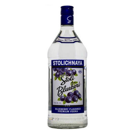 Stolichnaya Blueberry Flavored Vodka 1.75L