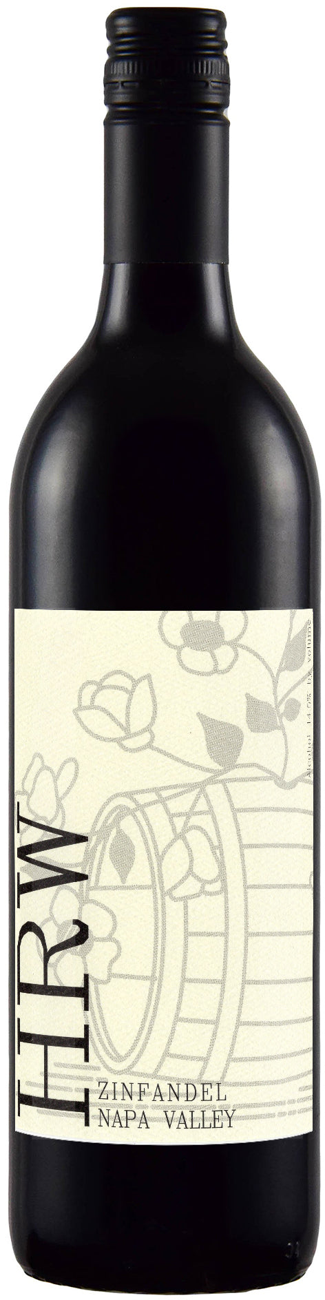 Hendry HRW Zinfandel 2020  Front Bottle Shot