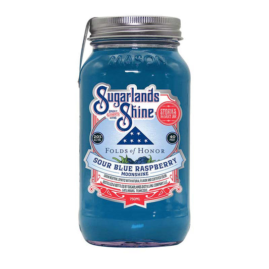 Sugarlands Folds of Honor Sour Blue Raspberry Moonshine 750ml