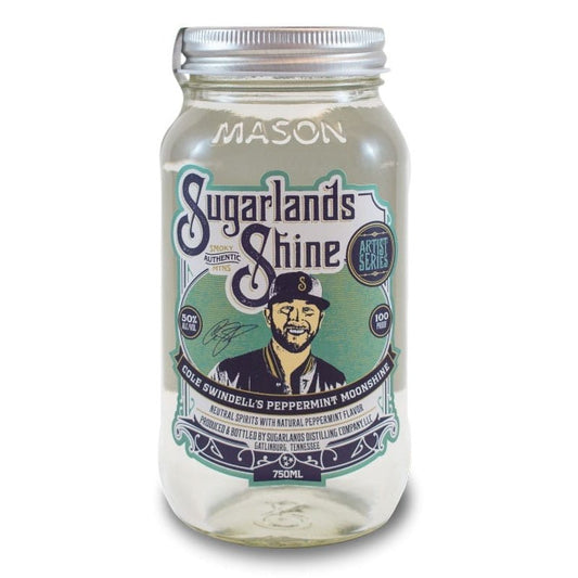 Sugarlands Shine Cole Swindells Peppermint Moonshine 750ml