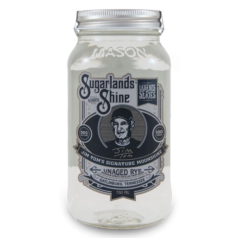 Sugarlands Shine Jim Tom Hendicks Unaged Rye Moonshine 750ml