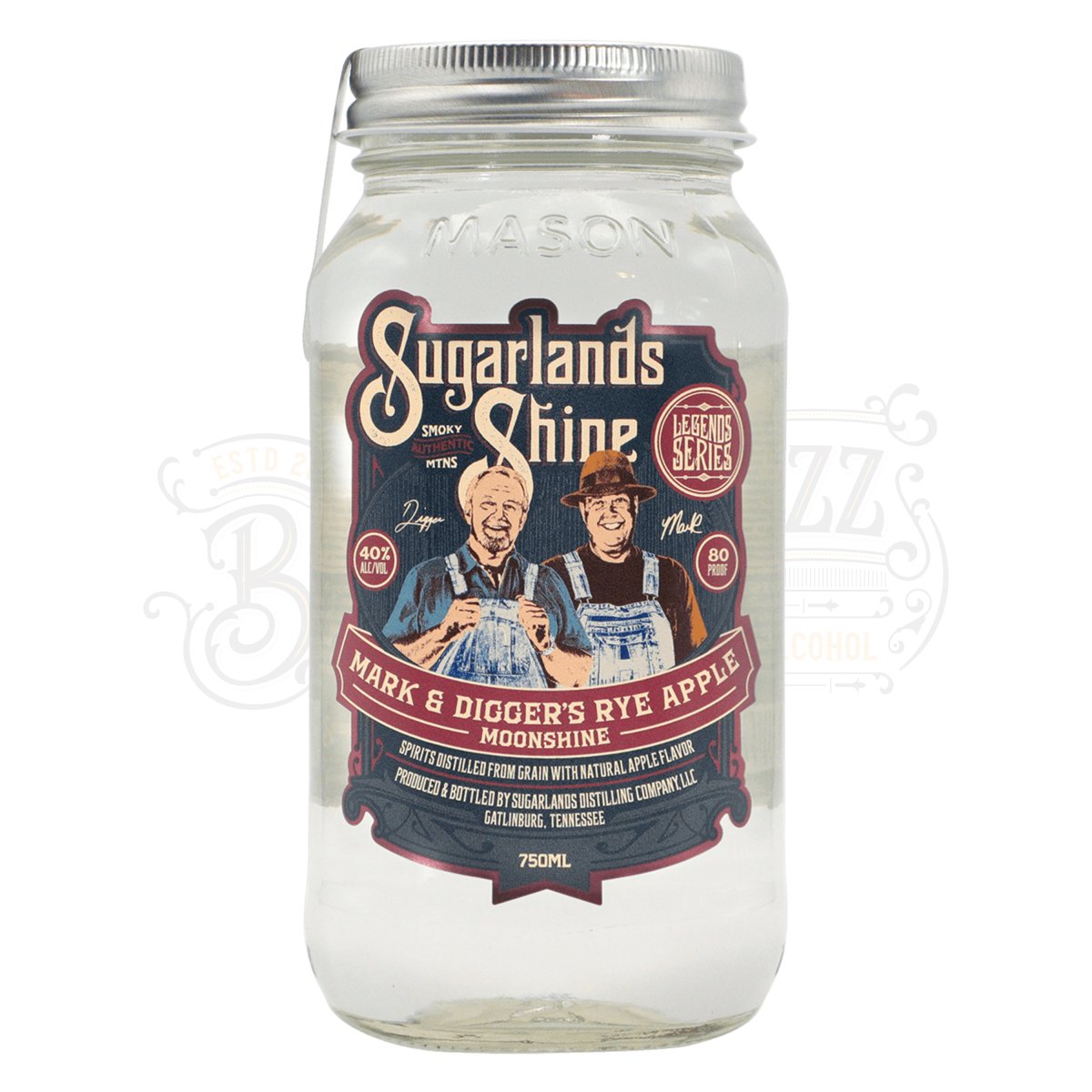 Sugarlands Shine Mark & Diggerâ€™s Rye Apple Moonshine