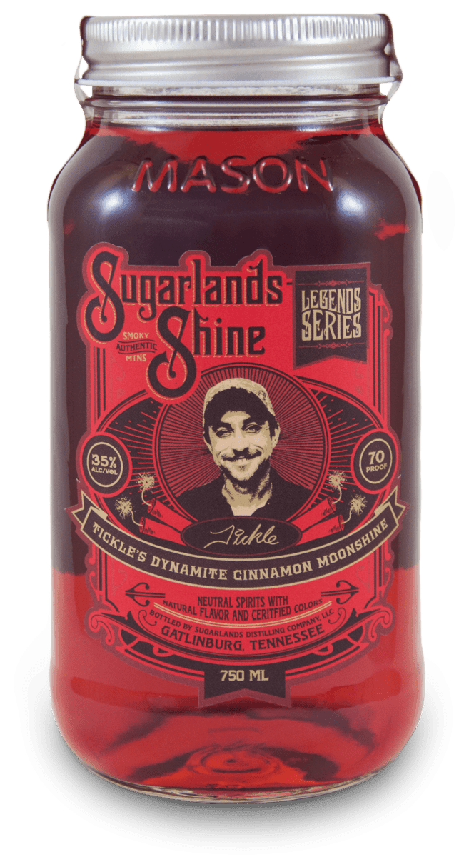Sugarlands Shine Tickle's Dynamite Cinnamon Moonshine Liqueur