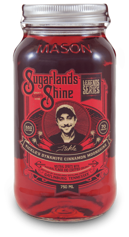 Sugarlands Shine Tickle's Dynamite Cinnamon Moonshine Liqueur