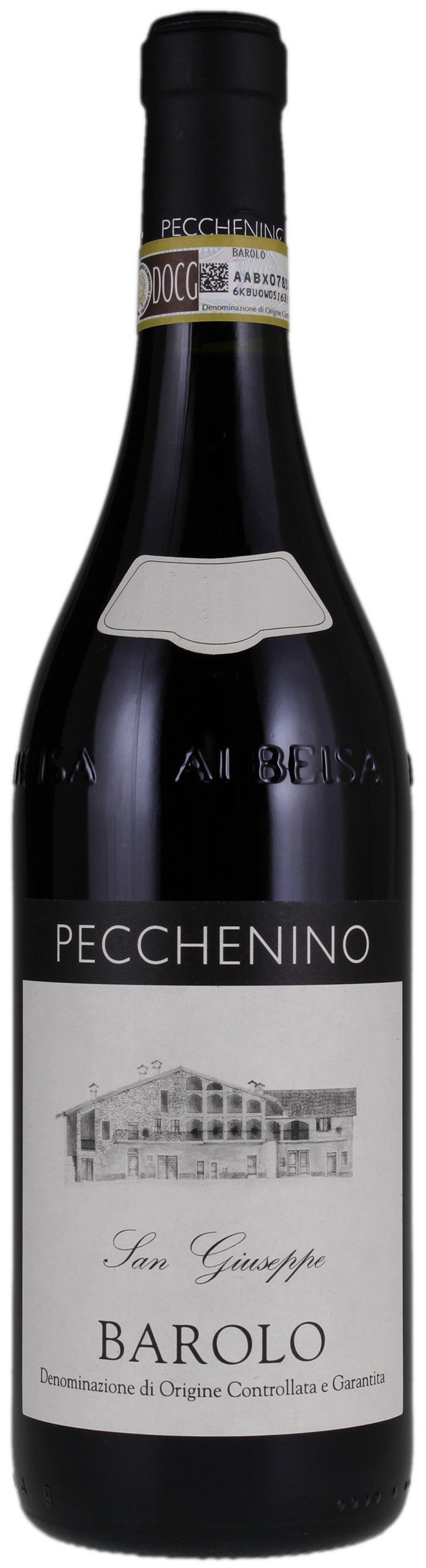 Pecchenino Barolo San Giuseppe 2019  Front Bottle Shot
