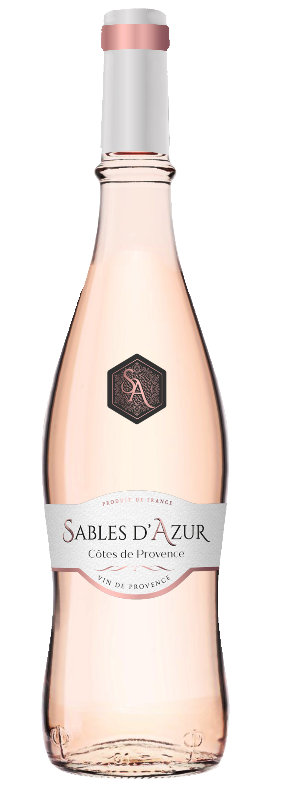 Sables d'Azur Rose 2023  Front Bottle Shot