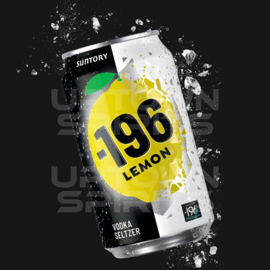 Suntory -196 Lemon Vodka Seltzer 4/355ml