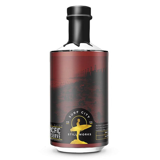 Surf City California Still Works Single Barrel Bourbon Whiskey 750ml