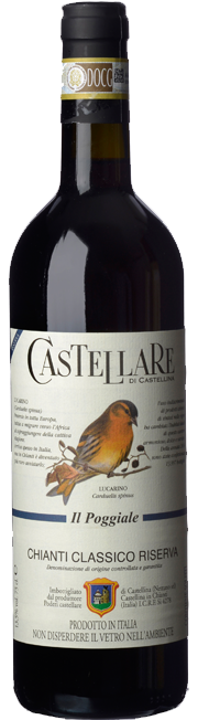 Castellare Chianti Classico Riserva Il Poggiale 2021  Front Bottle Shot