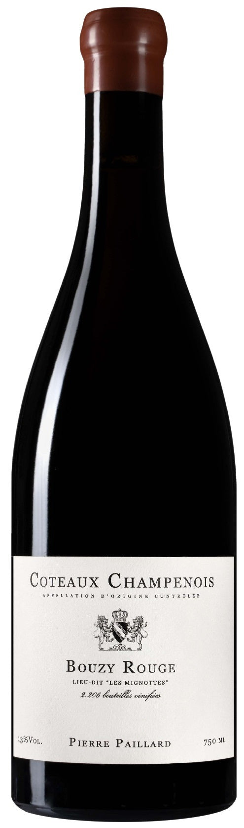 Pierre Paillard Coteaux Champenois Bouzy Rouge Les Mignottes 2022  Front Bottle Shot
