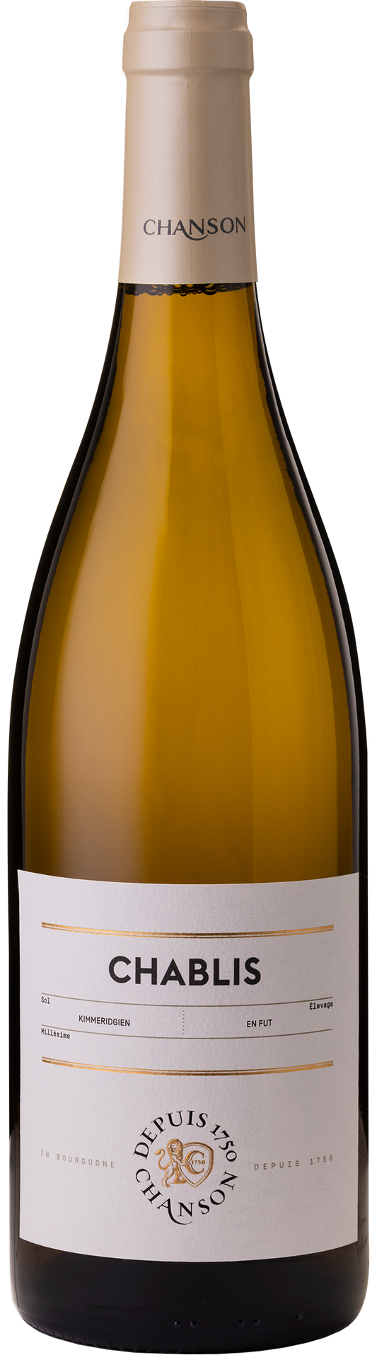 Chanson Pere & Fils Chablis 2022  Front Bottle Shot