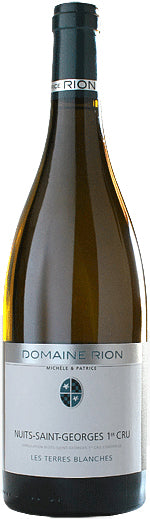 Patrice Rion Nuits-St-Georges Les Terres Blanches Blanc Premier Cru 2019  Front Bottle Shot