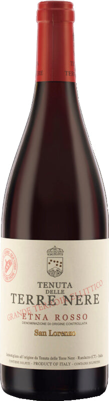 Tenuta delle Terre Nere Etna Rosso San Lorenzo 2022  Front Bottle Shot