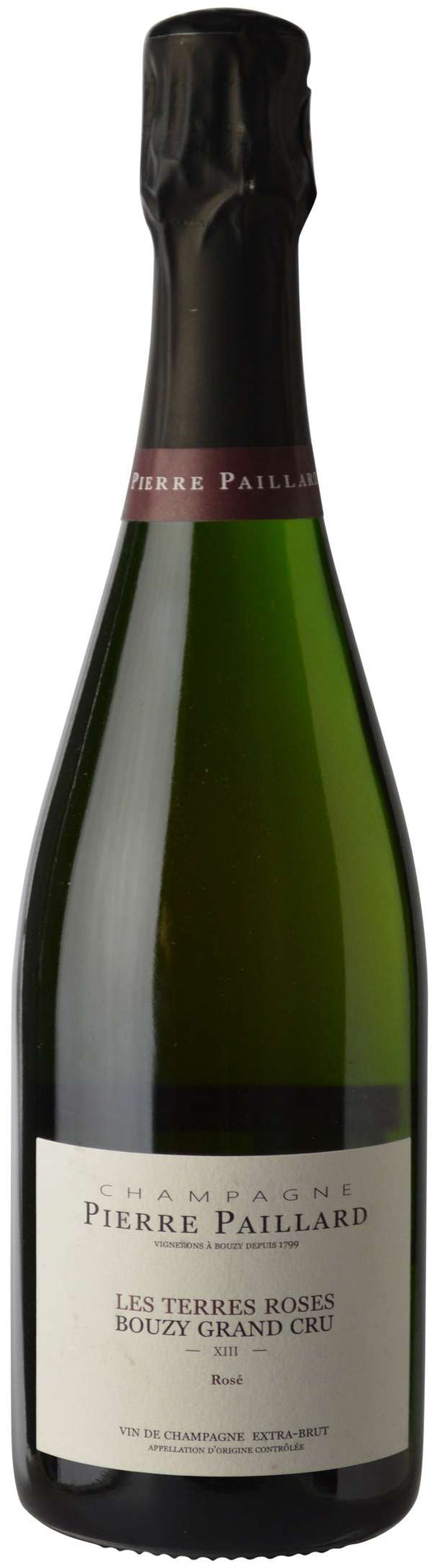 Pierre Paillard Les Terres Roses Bouzy Grand Cru Rose Front Bottle Shot