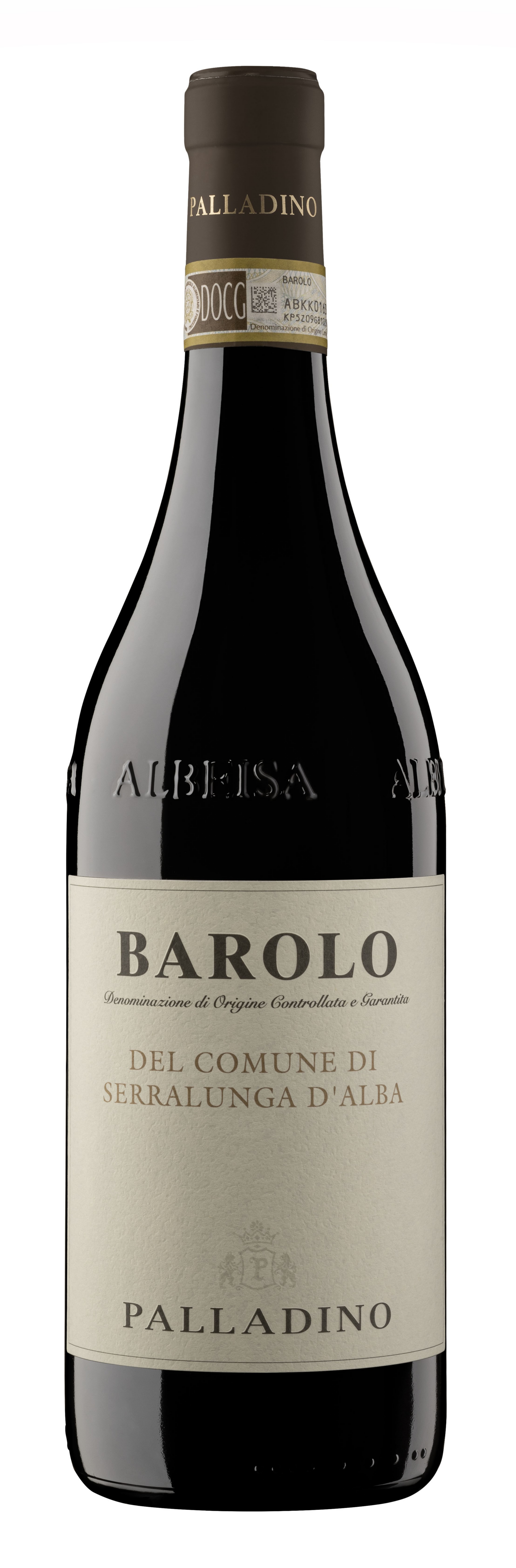 Palladino Barolo Del Comune di Serralunga d’Alba 2019  Front Bottle Shot