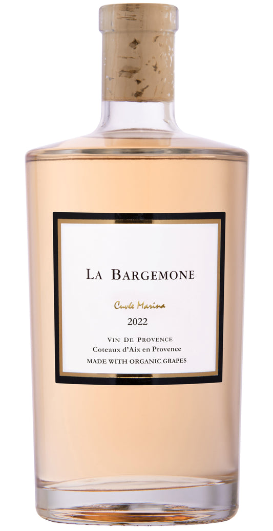 Commanderie de la Bargemone Coteaux d'Aix en Provence Cuvee Marina Rose 2022  Front Bottle Shot
