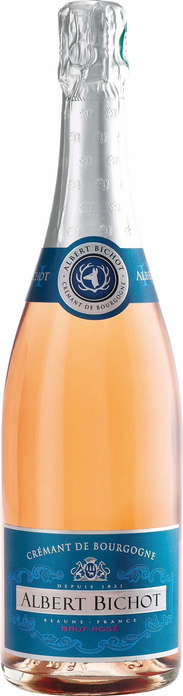 Albert Bichot Cremant de Bourgogne Brut Rose Front Bottle Shot