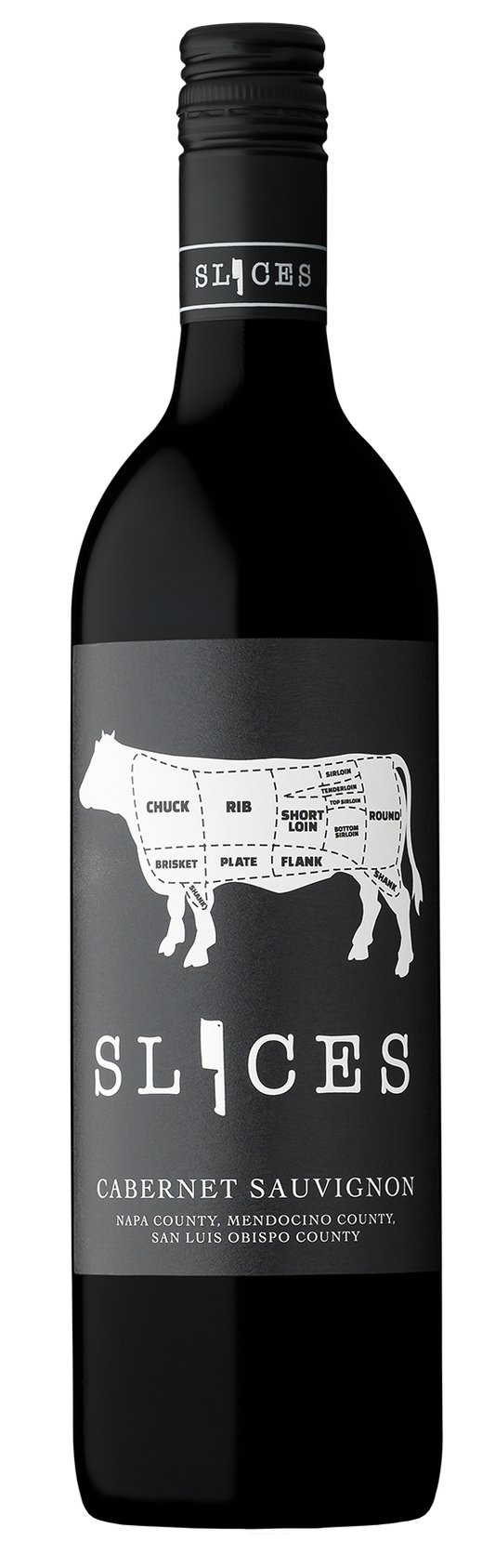Slices Cabernet Sauvignon 2022  Front Bottle Shot