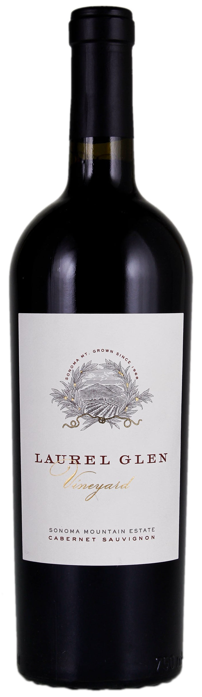 Laurel Glen Sonoma Mountain Estate Cabernet Sauvignon 2016  Front Bottle Shot
