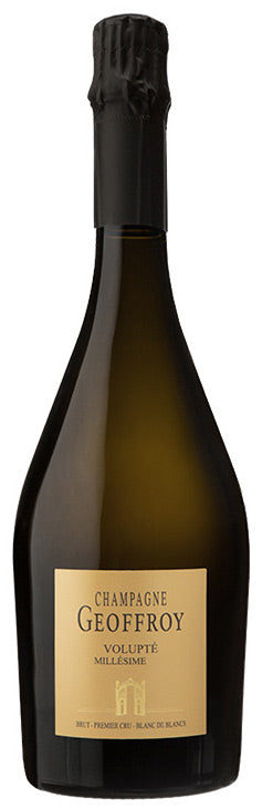 Geoffroy Volupte Blanc de Blancs 2016  Front Bottle Shot