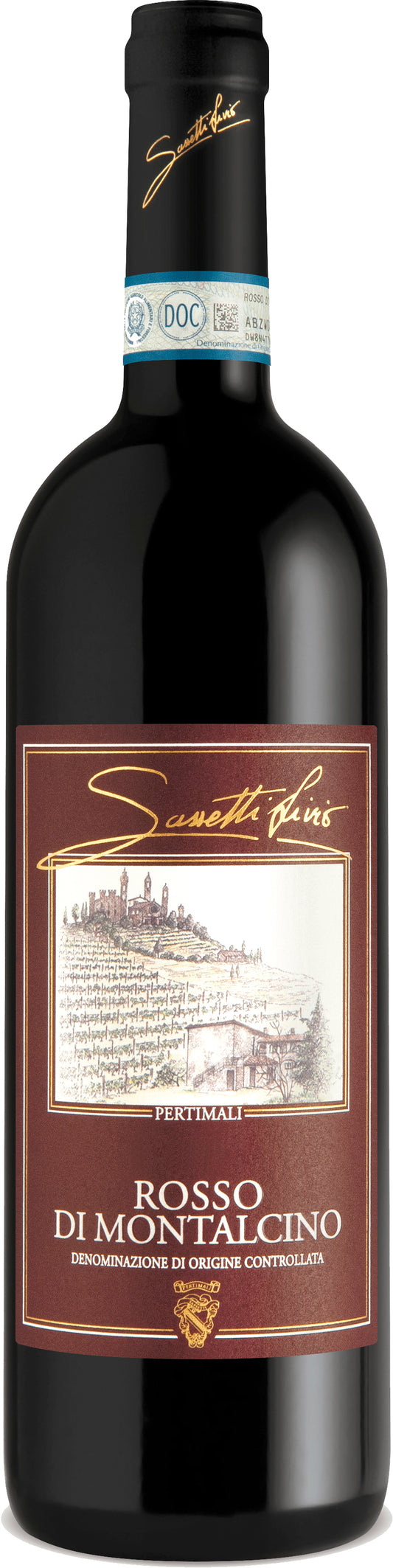 Livio Sassetti Pertimali Rosso di Montalcino 2022  Front Bottle Shot