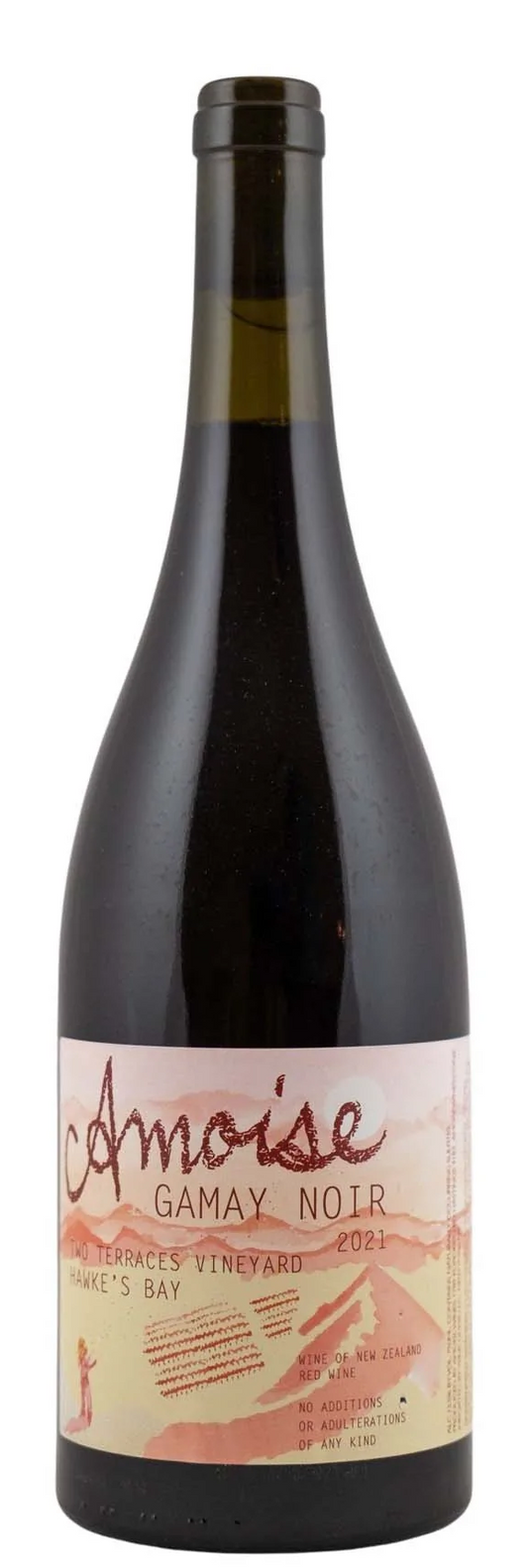 Amoise Gamay Noir 2021  Front Bottle Shot
