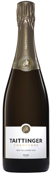 Taittinger Brut Millesime 2016  Front Bottle Shot