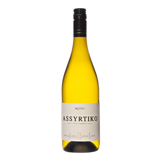 Skouras Wild Ferment Assyrtiko 2023  Front Bottle Shot