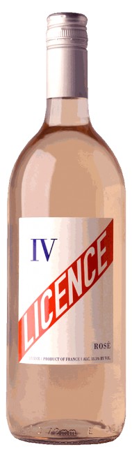 Licence IV Rose 2022  Front Bottle Shot