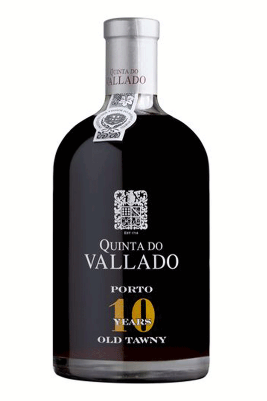 Quinta do Vallado 10 Year Old Tawny Port (500ML)  Front Bottle Shot