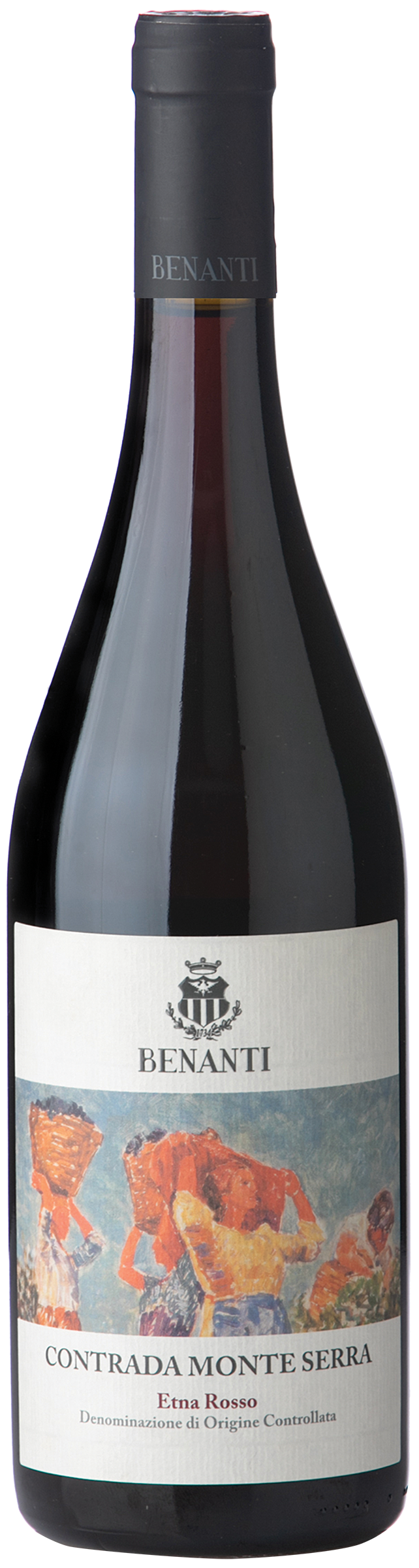 Benanti Contrada Monte Serra Rosso 2021  Front Bottle Shot