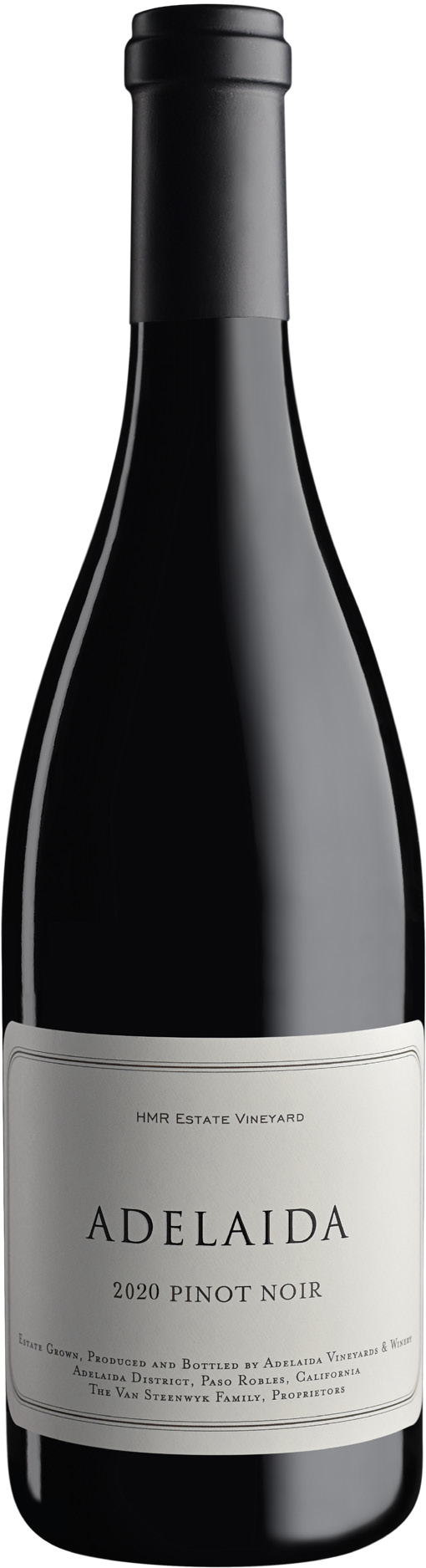 Adelaida HMR Pinot Noir 2020  Front Bottle Shot