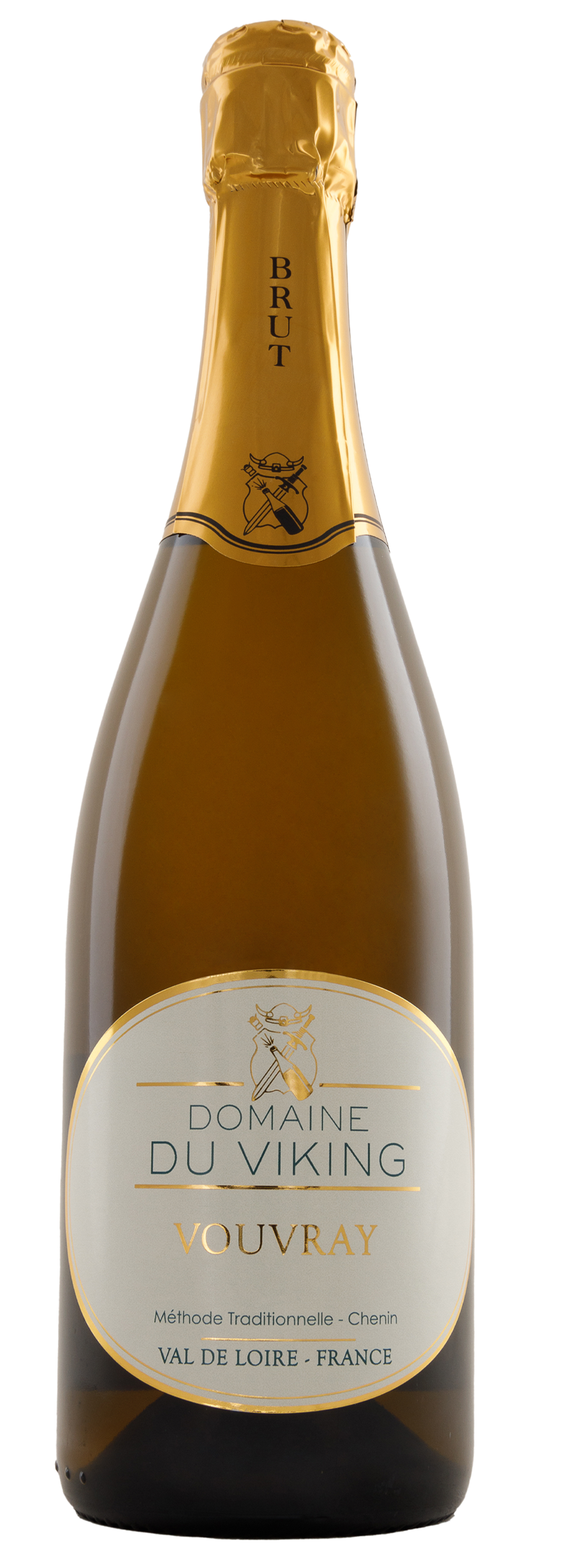Domaine du Viking Vouvray Brut  Front Bottle Shot
