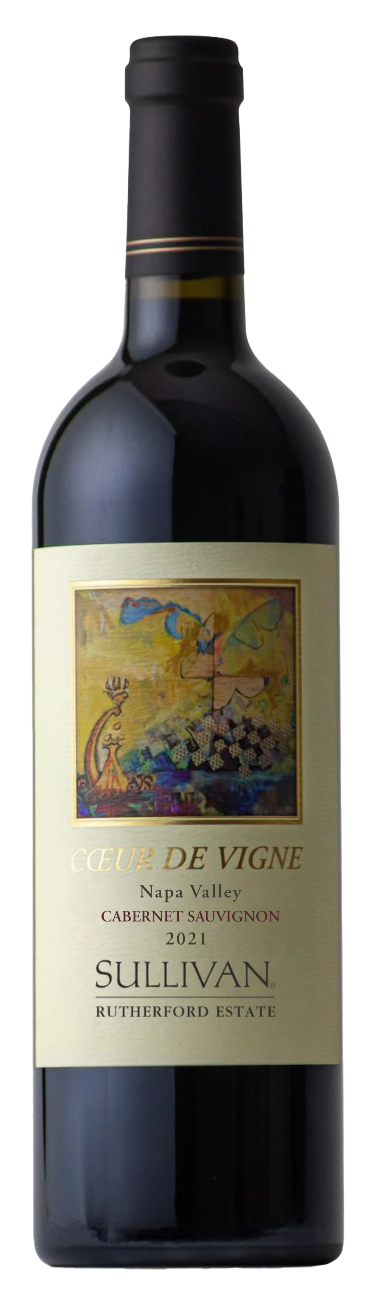 Sullivan Rutherford Estate Coeur de Vigne Cabernet Sauvignon 2021  Front Bottle Shot