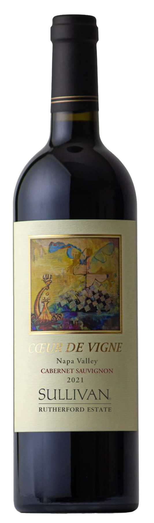 Sullivan Rutherford Estate Coeur de Vigne Cabernet Sauvignon 2021  Front Bottle Shot