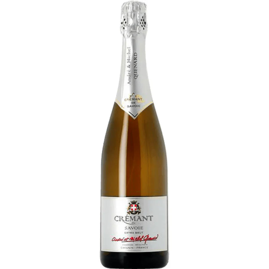 Andre & Michel Quenard Cremant de Savoie Brut Nature  Front Bottle Shot