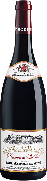 Jaboulet Crozes Hermitage Domaine de Thalabert 2021  Front Bottle Shot