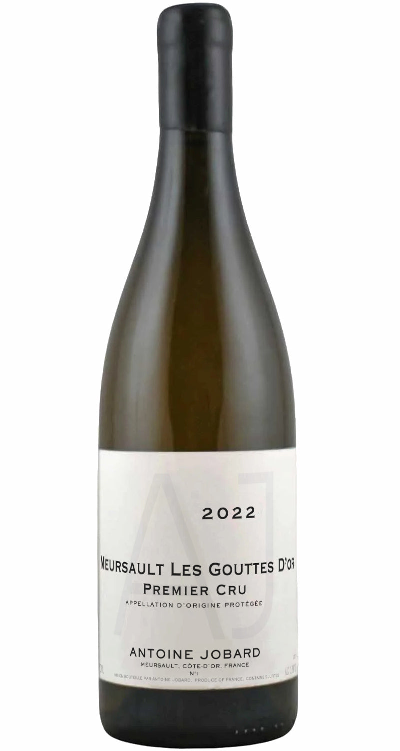 Domaine Antoine Jobard Meursault Les Gouttes d'Or Premier Cru 2022  Front Bottle Shot