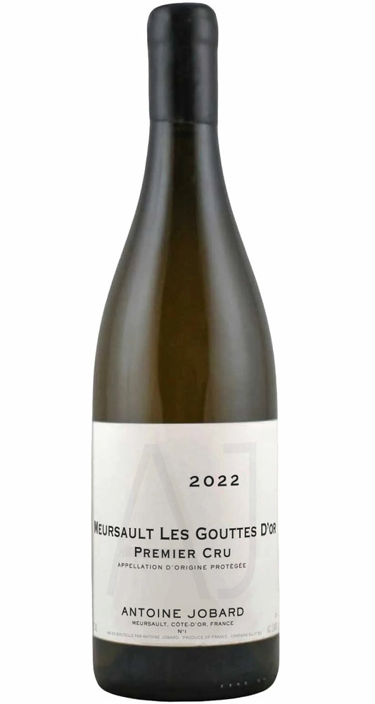Domaine Antoine Jobard Meursault Les Gouttes d'Or Premier Cru 2022  Front Bottle Shot