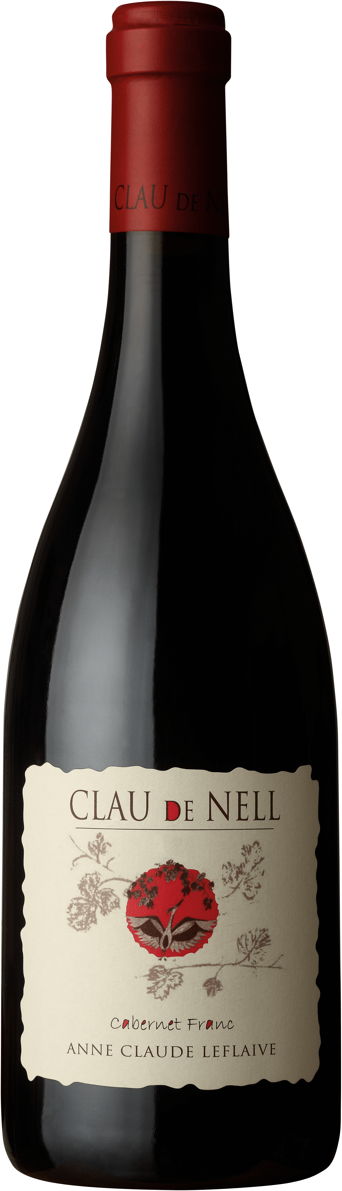 Clau de Nell Cabernet Franc 2020  Front Bottle Shot