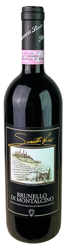 Livio Sassetti Pertimali Brunello di Montalcino 2018  Front Bottle Shot
